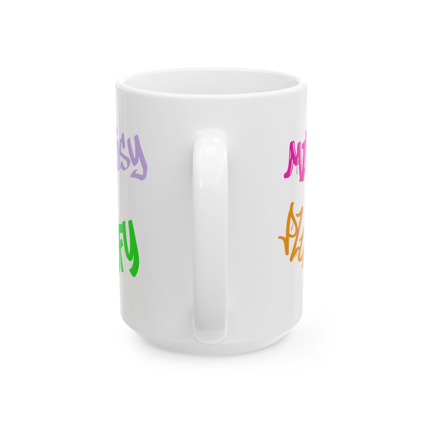 Colorful Cartoon Character Ceramic Mug - 11oz & 15oz