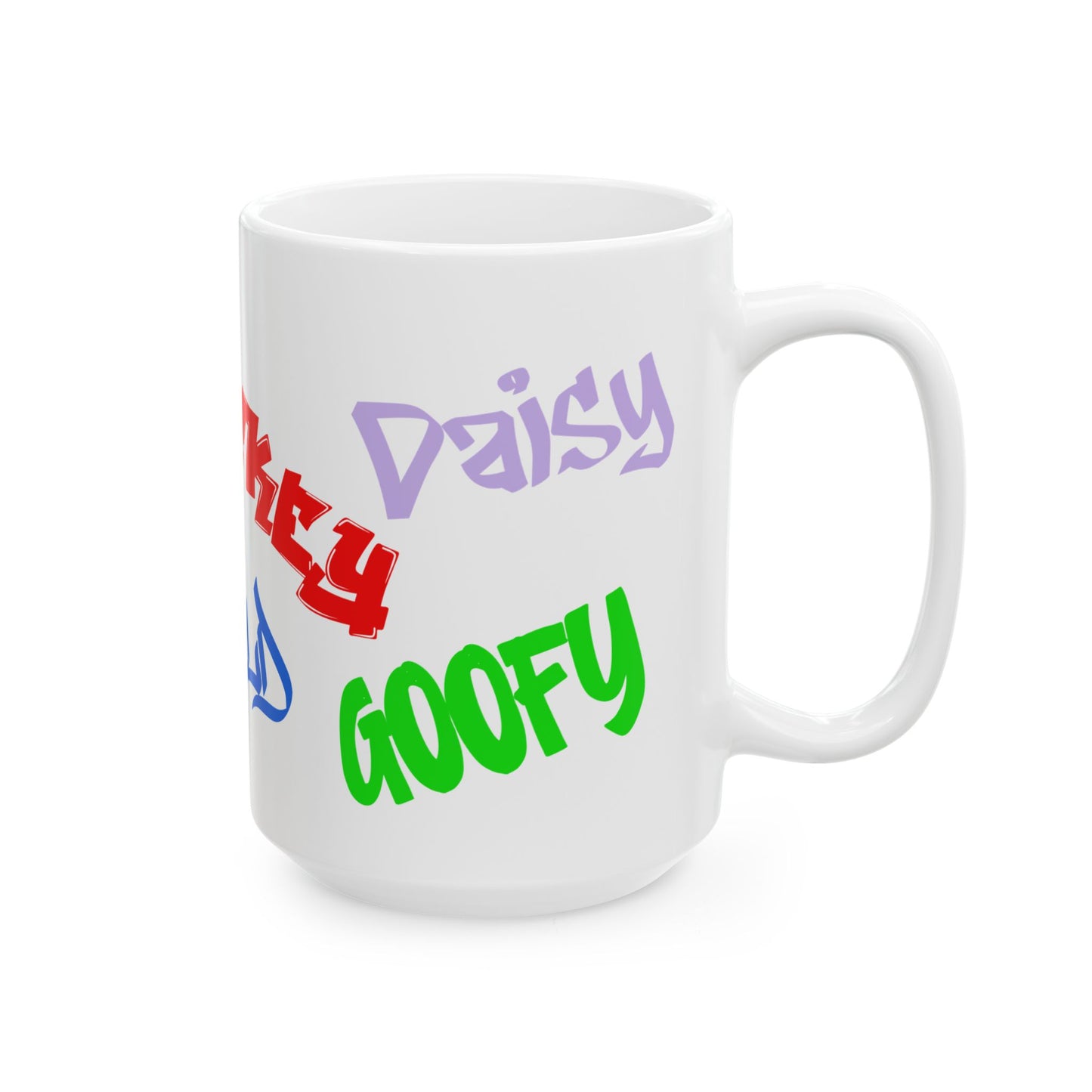 Colorful Cartoon Character Ceramic Mug - 11oz & 15oz