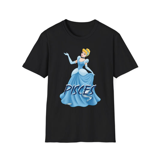 Cinderella Inspired Unisex T-Shirt, Fairytale Fashion, Disney Lover Gift, Magical Birthday Party Tee, Princess Apparel