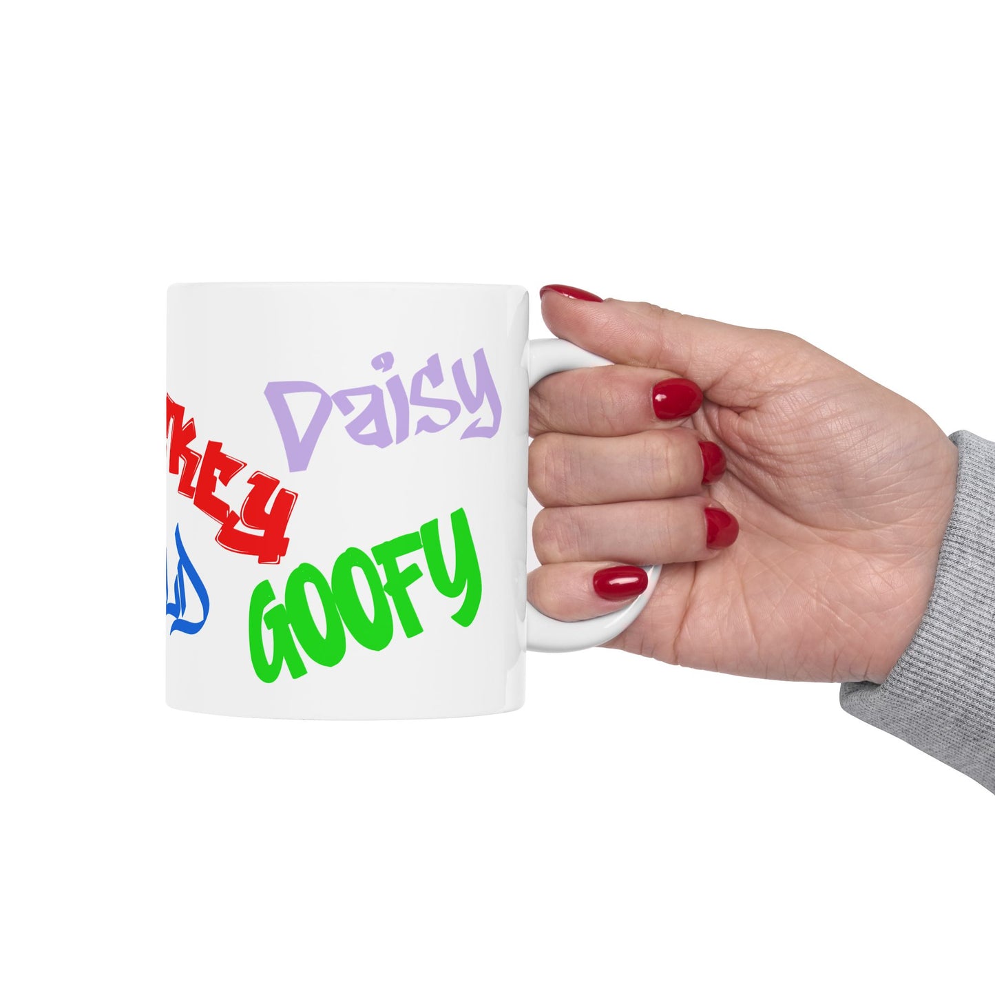 Colorful Cartoon Character Ceramic Mug - 11oz & 15oz