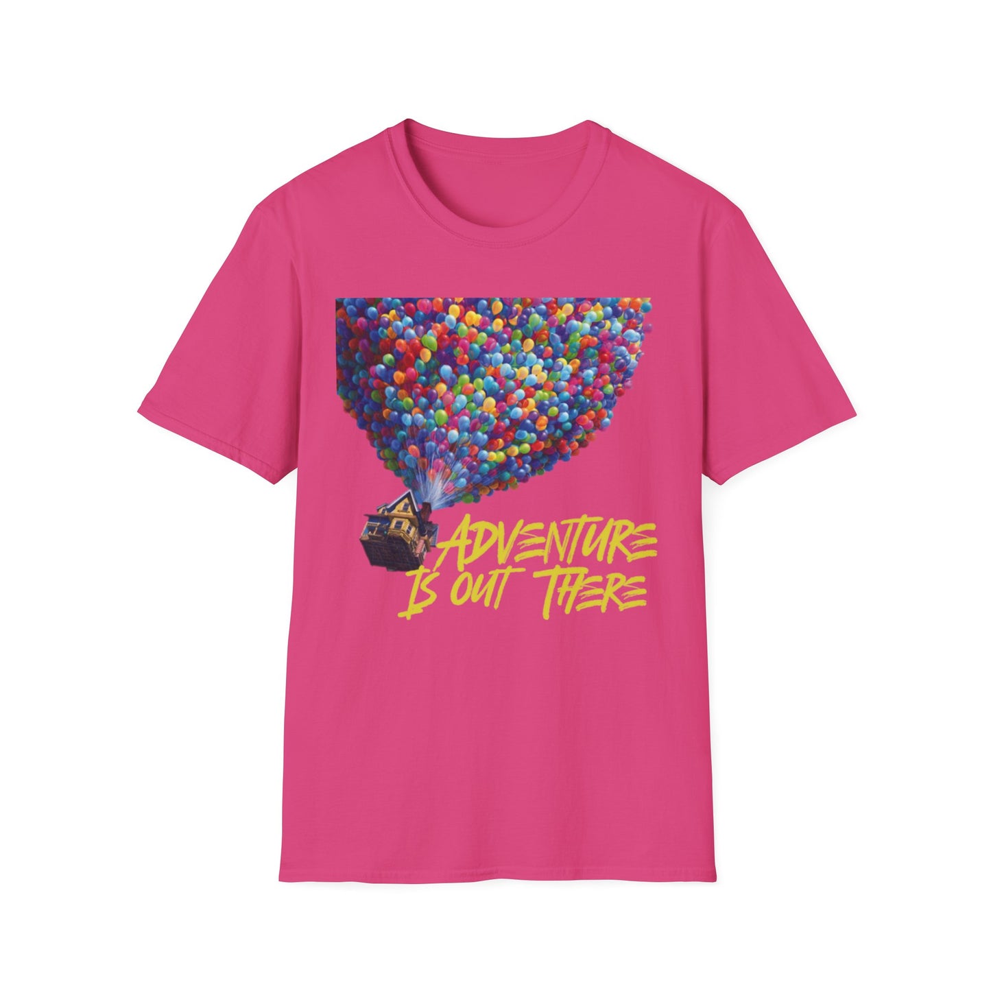 Adventure is out there Graphic T-Shirt - Fun & Colorful Unisex Tee Disney Up