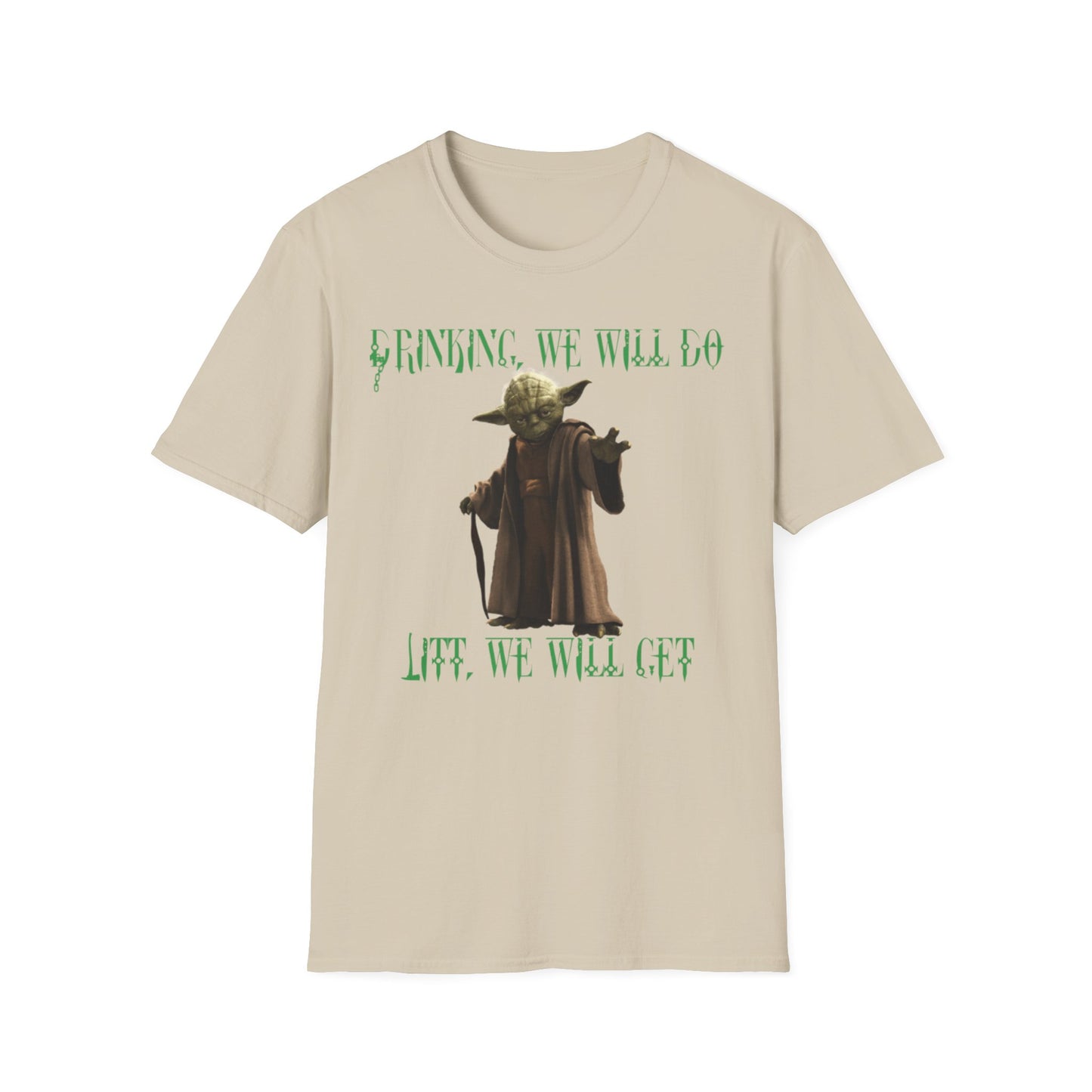 Funny Yoda Quote Unisex Softstyle T-Shirt - Perfect for Star Wars Fans