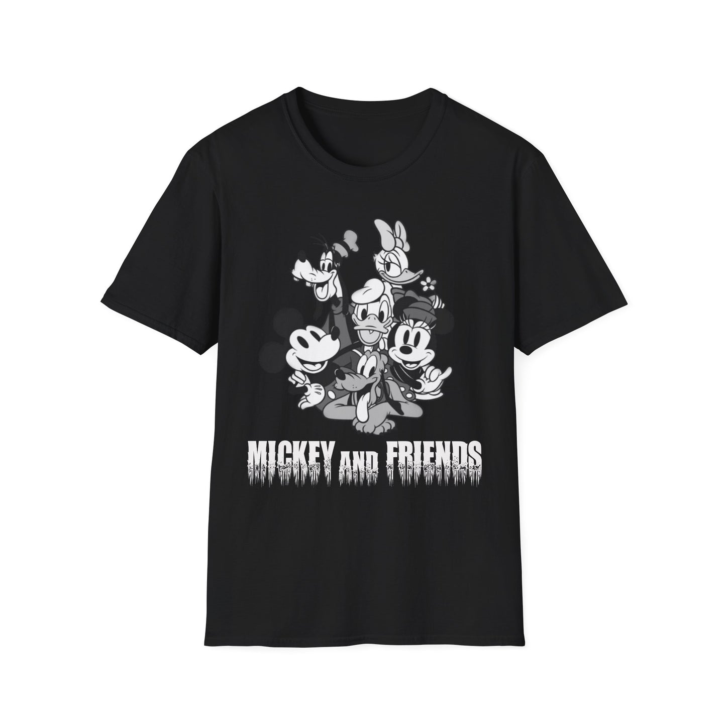 Emo Mickey & Friends T-Shirt