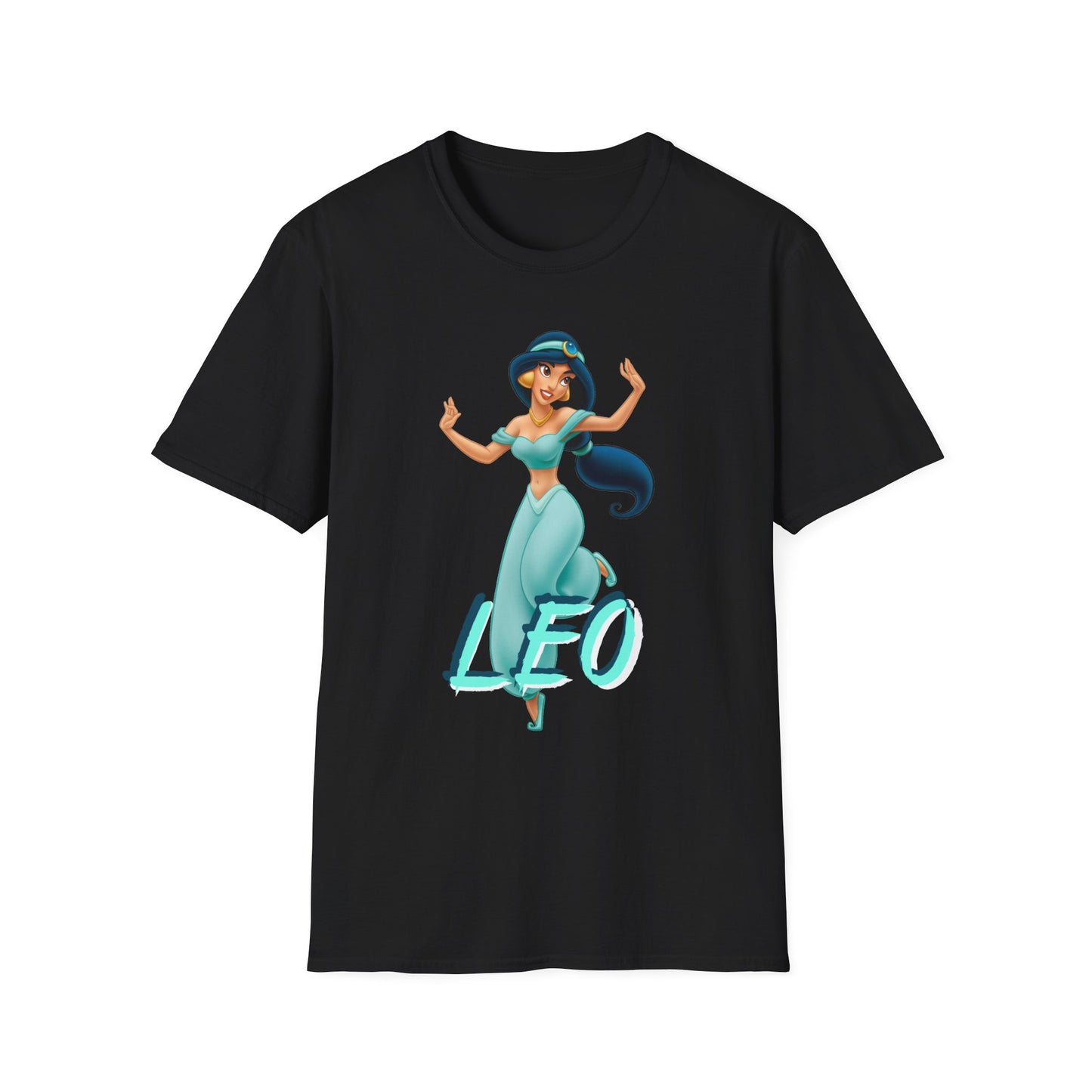 Leo Princess T-Shirt, Unisex Softstyle Tee, Astrology Gift, Zodiac Apparel, Birthday Gift, Casual Wear