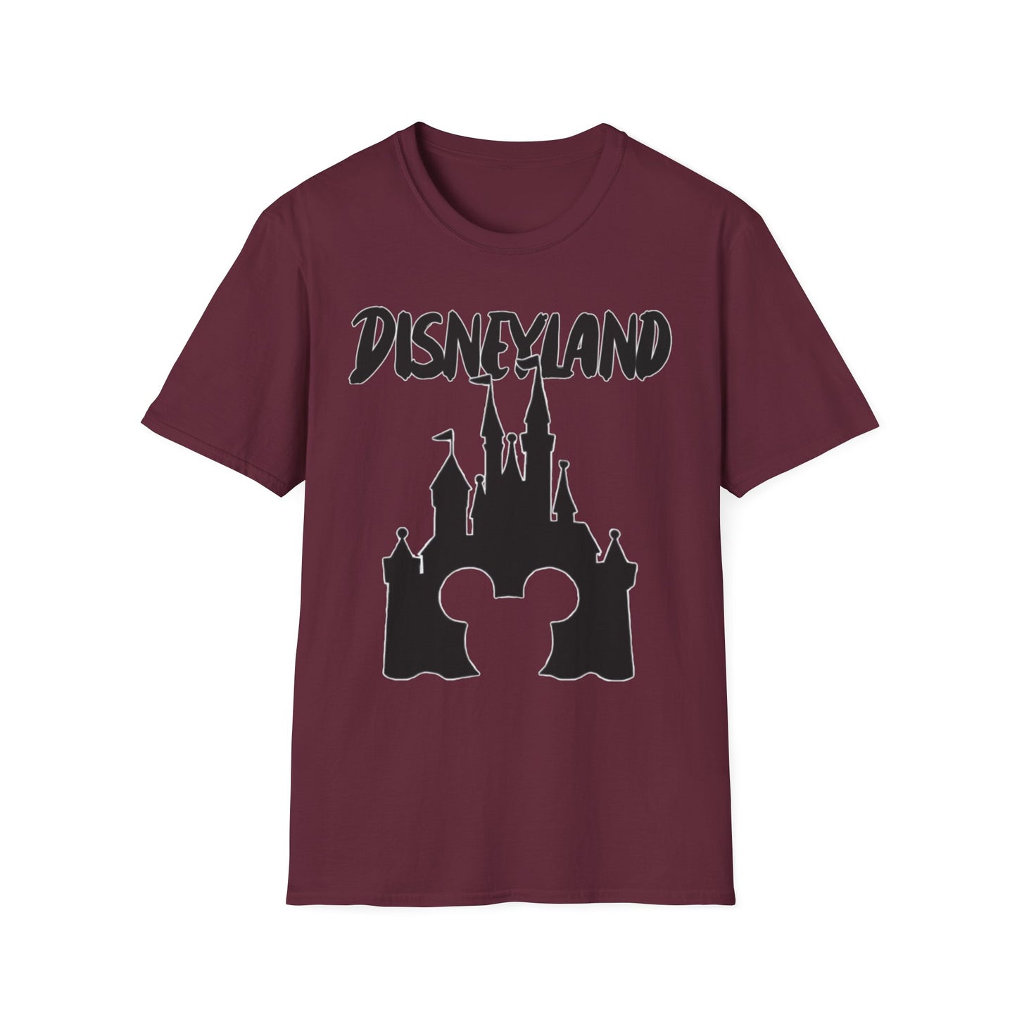 Disneyland Outline Unisex Softstyle T-Shirt - Magical Adventure Tee