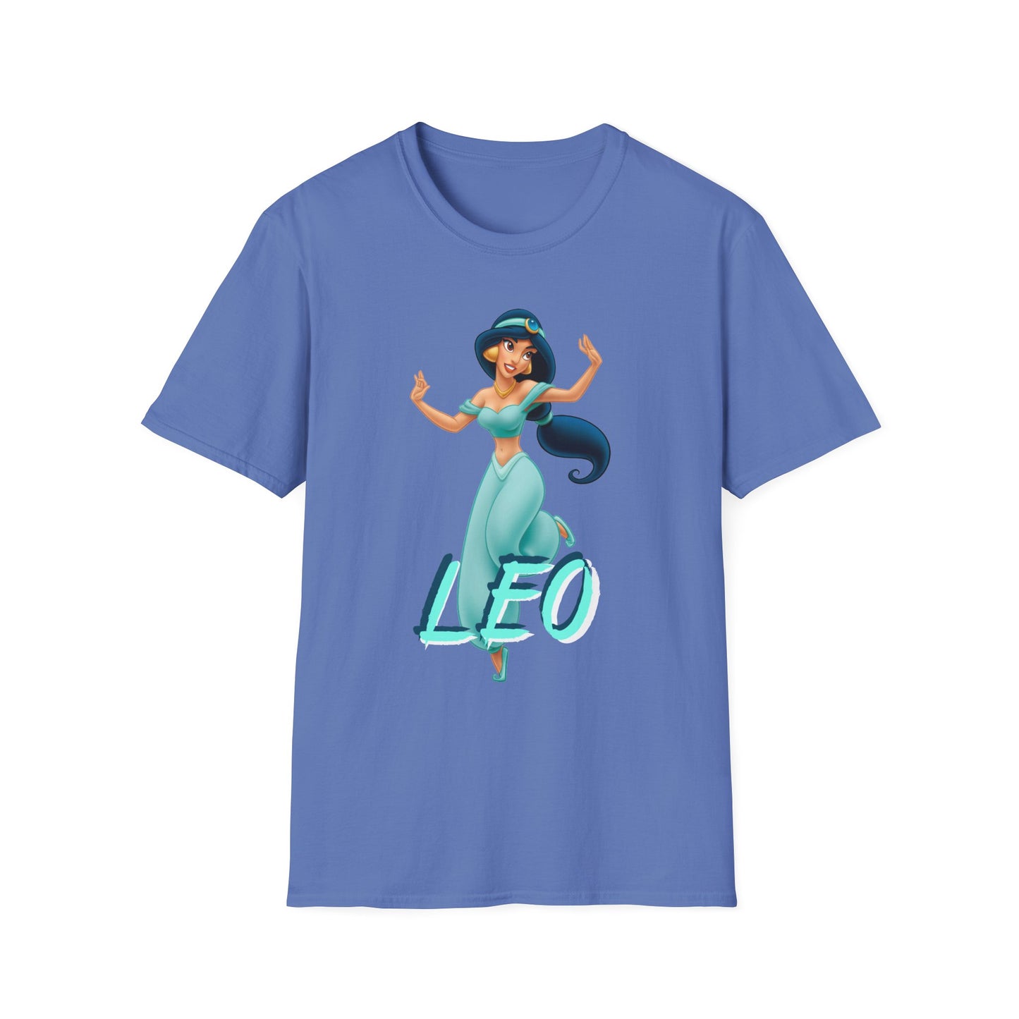 Leo Princess T-Shirt, Unisex Softstyle Tee, Astrology Gift, Zodiac Apparel, Birthday Gift, Casual Wear
