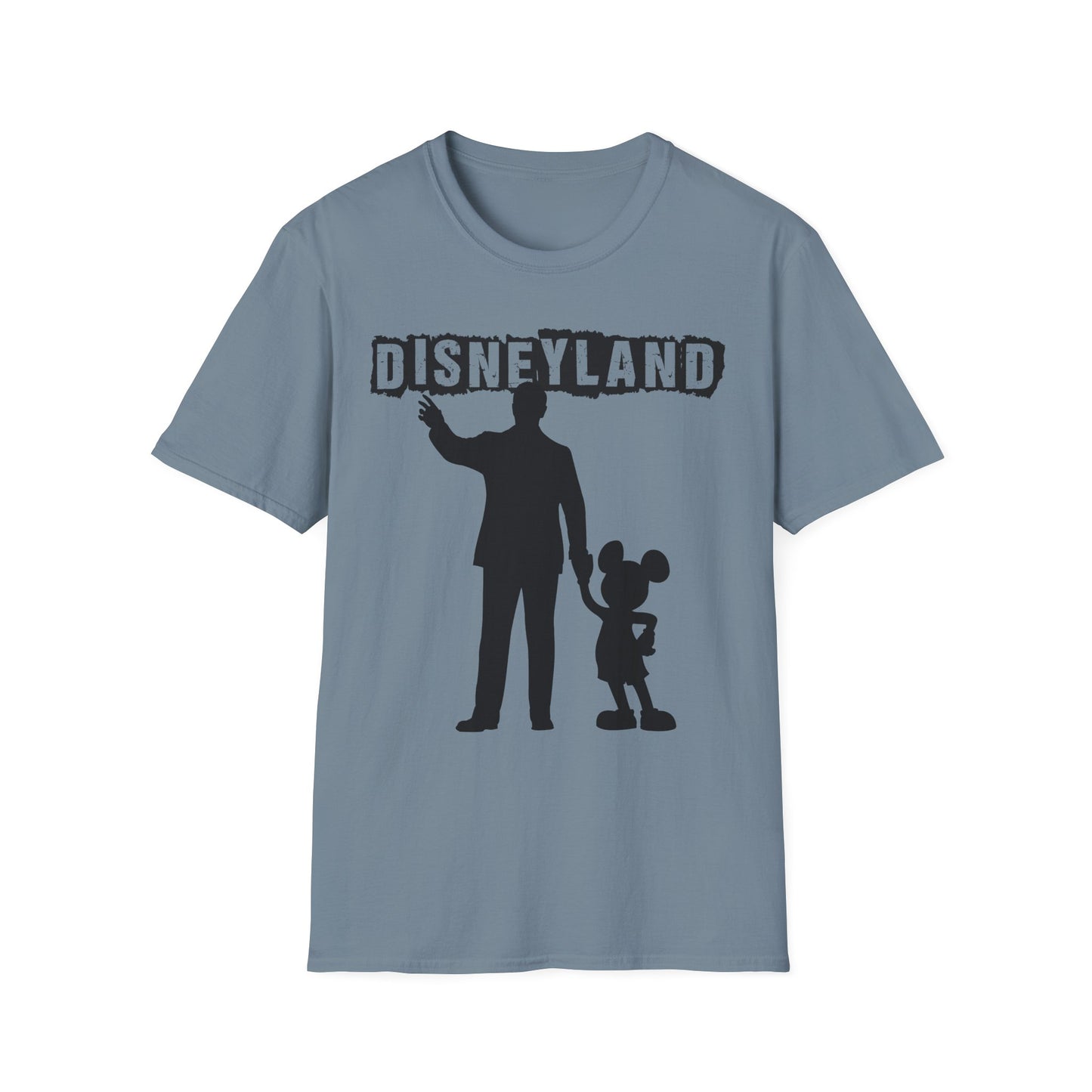 Disneyland Silhouette Unisex Softstyle T-Shirt - Perfect for Park Lovers and Adventurers