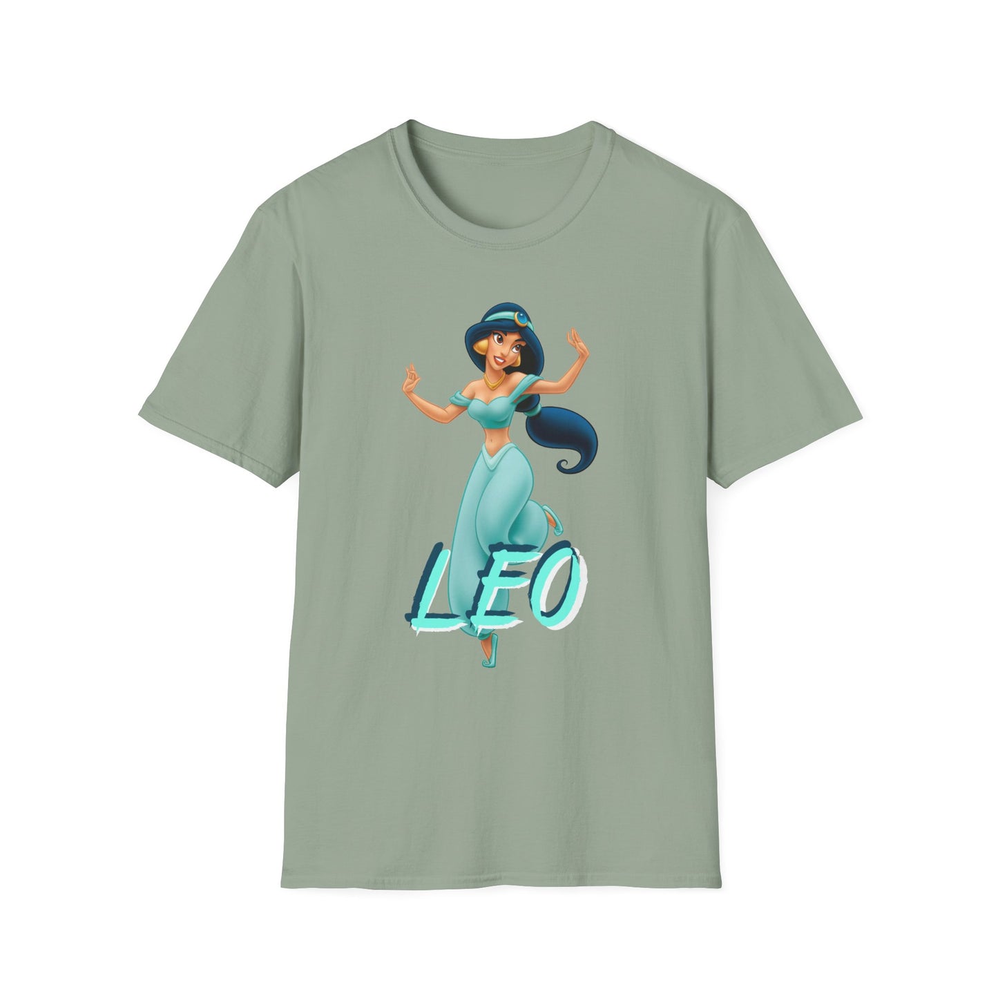 Leo Princess T-Shirt, Unisex Softstyle Tee, Astrology Gift, Zodiac Apparel, Birthday Gift, Casual Wear