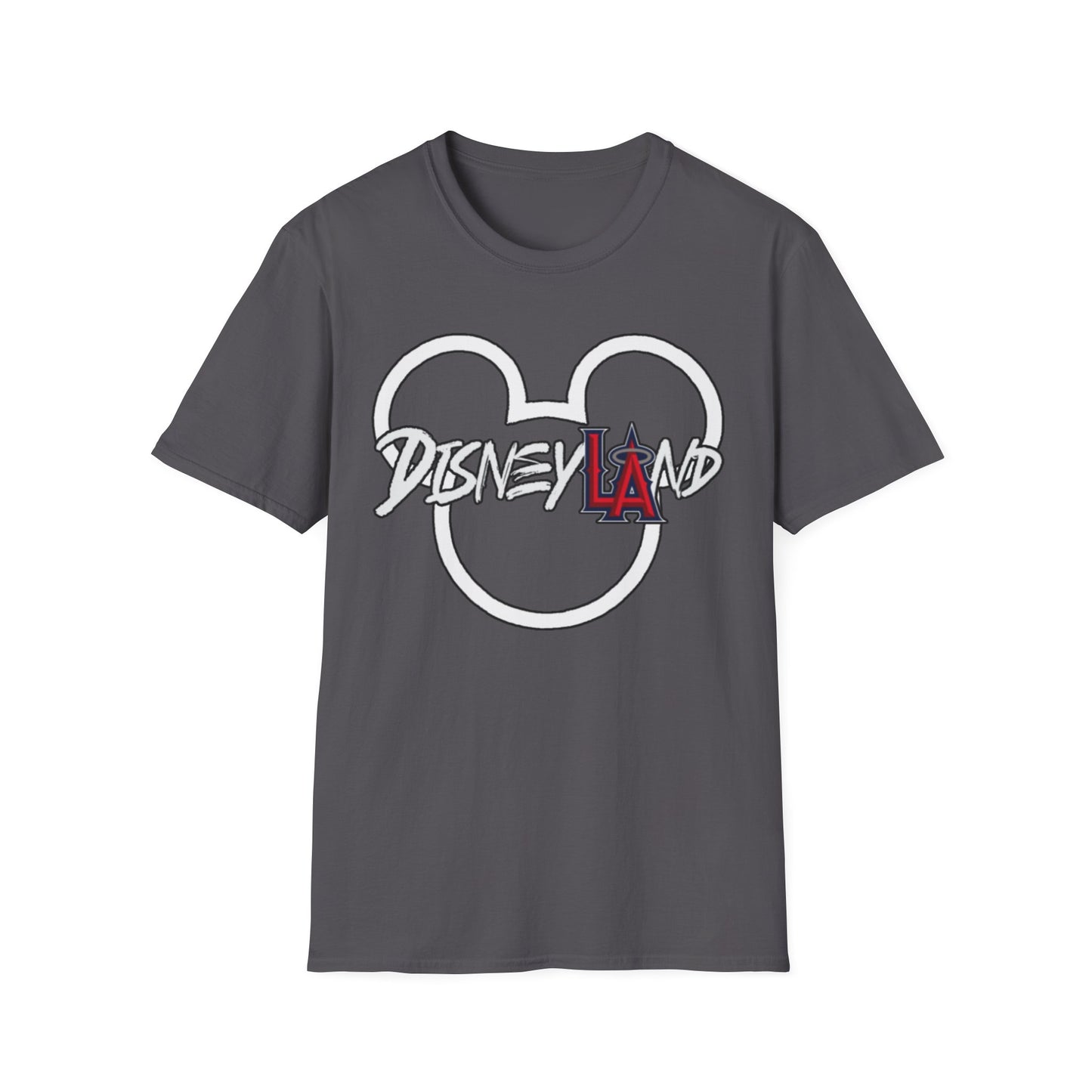 Disneyland Mickey outline Angels Unisex Softstyle T-Shirt - Fun & Comfy Gift for Disney Fans