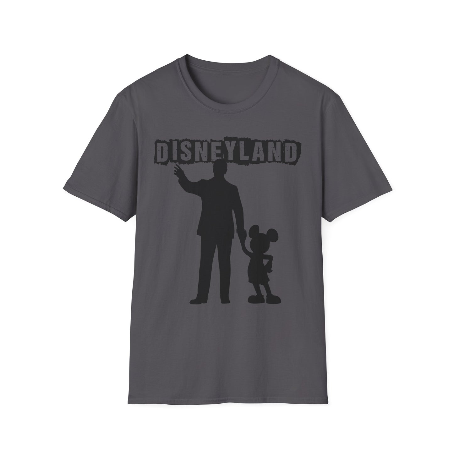 Disneyland Silhouette Unisex Softstyle T-Shirt - Perfect for Park Lovers and Adventurers