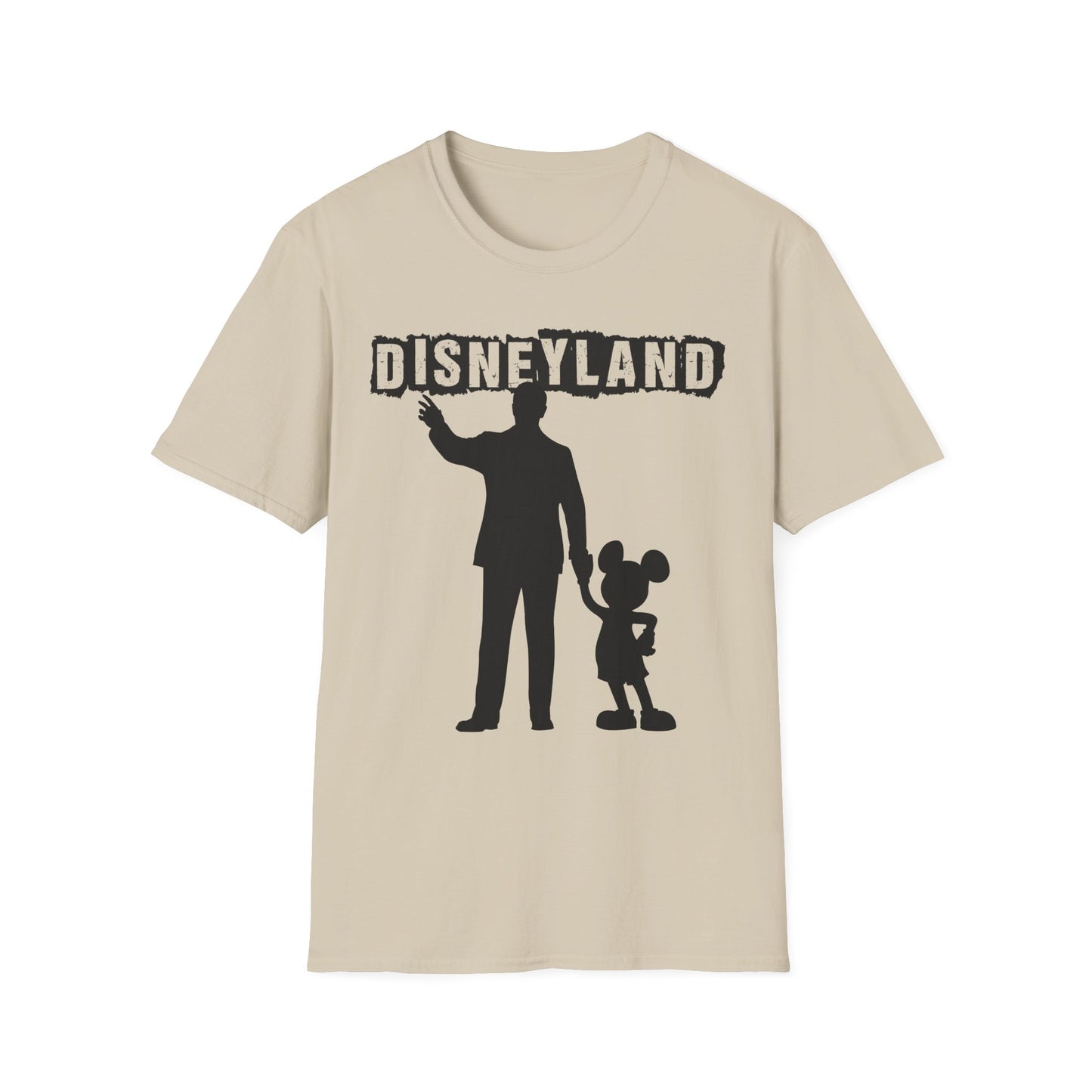 Disneyland Silhouette Unisex Softstyle T-Shirt - Perfect for Park Lovers and Adventurers