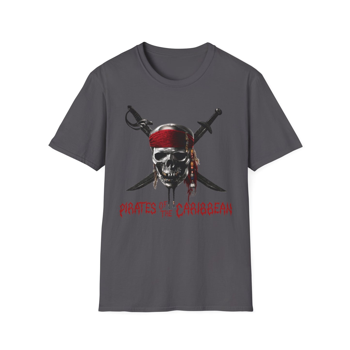 Pirates of the Caribbean Unisex Softstyle T-Shirt - Perfect for Fans and Adventure Lovers