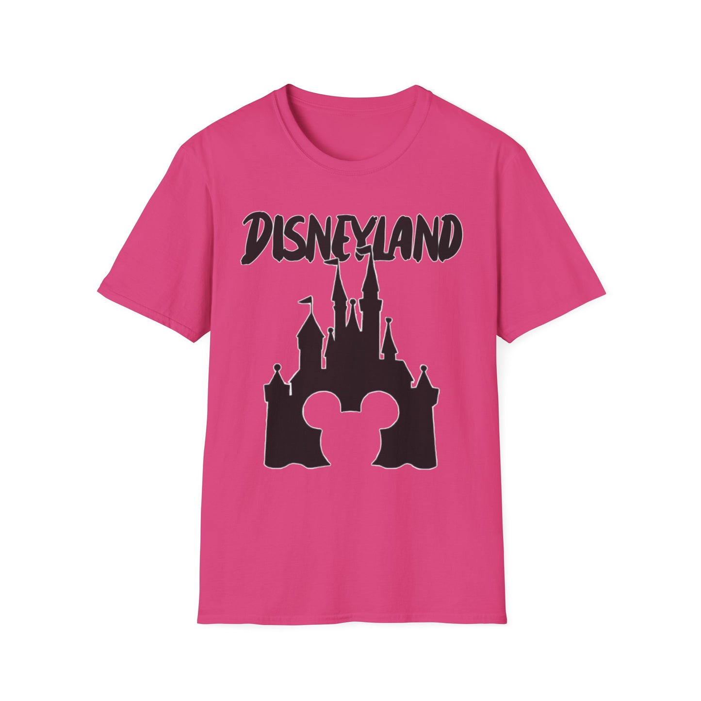 Disneyland Outline Unisex Softstyle T-Shirt - Magical Adventure Tee