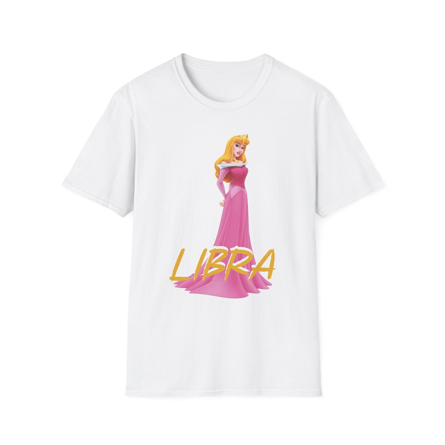 Libra Princess T-Shirt, Cute Zodiac Tee for Women, Astrology Gift, Horoscope Shirt, Libra Birthday Gift, Softstyle Apparel