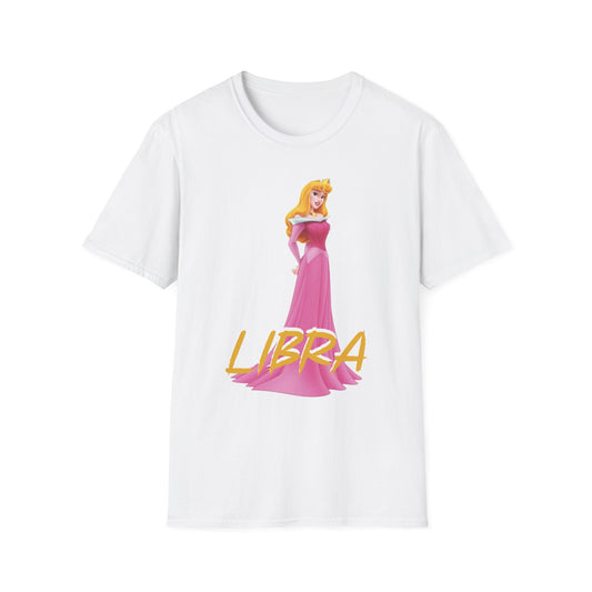 Libra Princess T-Shirt, Cute Zodiac Tee for Women, Astrology Gift, Horoscope Shirt, Libra Birthday Gift, Softstyle Apparel