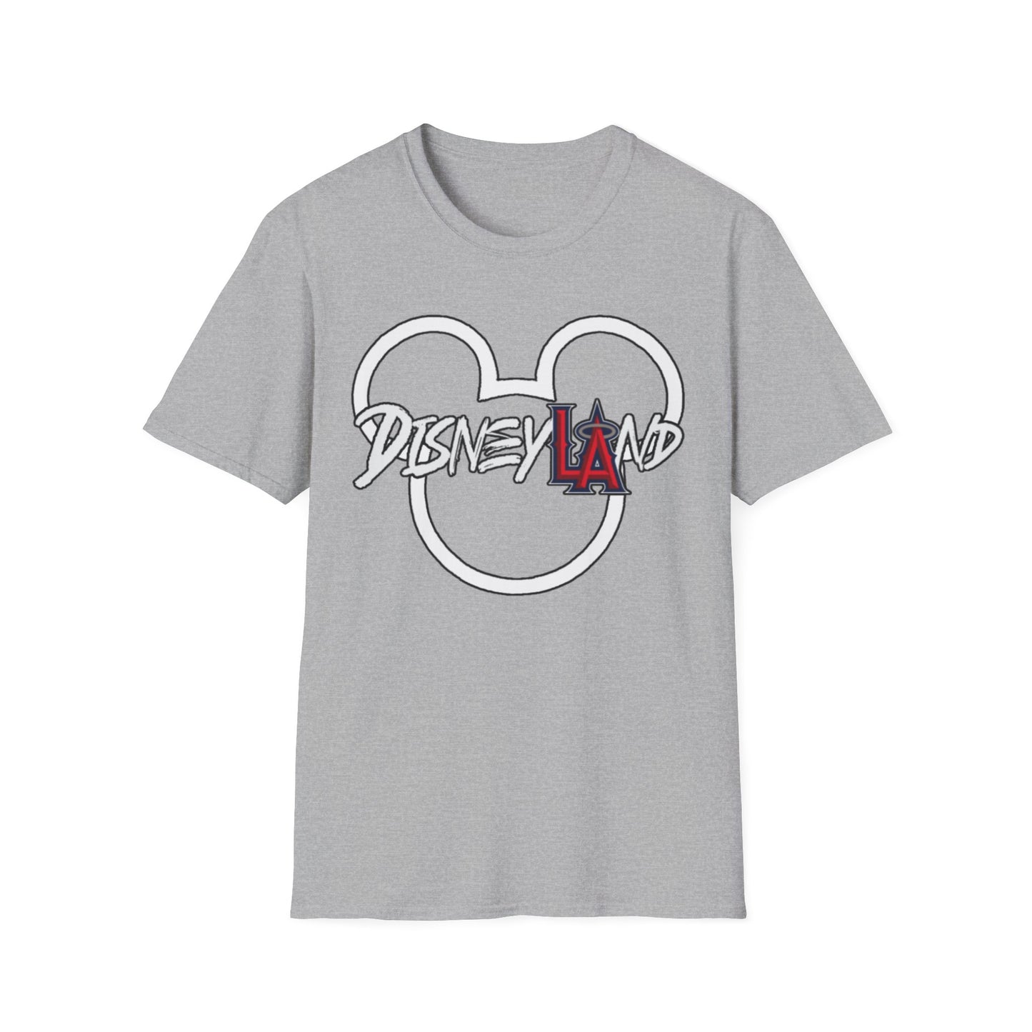Disneyland Mickey outline Angels Unisex Softstyle T-Shirt - Fun & Comfy Gift for Disney Fans
