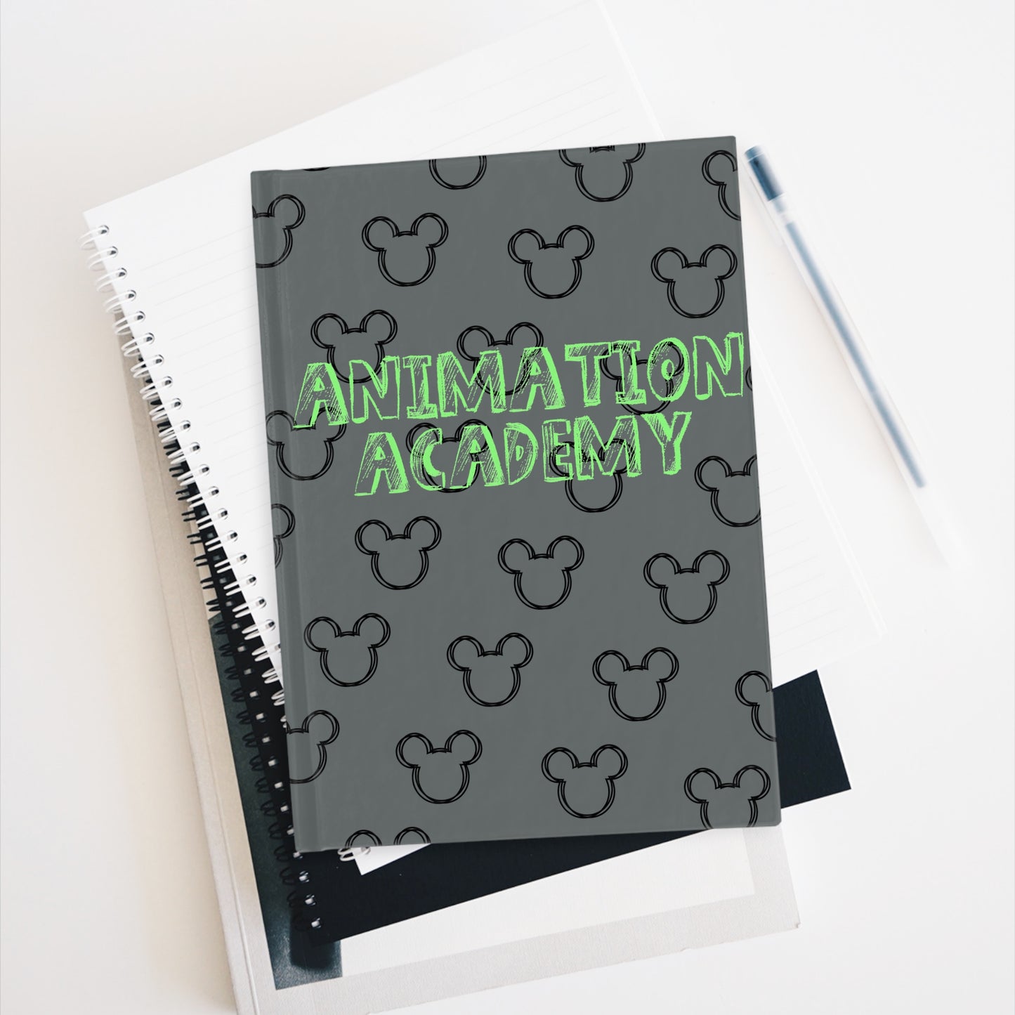 Animation Academy Journal - Disney-Inspired Sketchbook for Creative Minds
