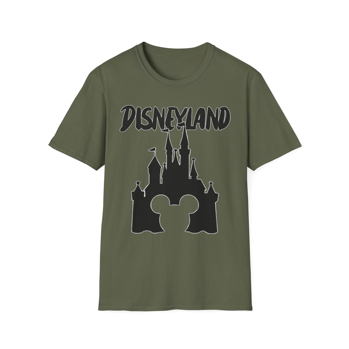 Disneyland Outline Unisex Softstyle T-Shirt - Magical Adventure Tee