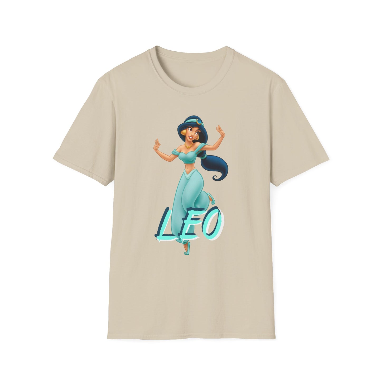 Leo Princess T-Shirt, Unisex Softstyle Tee, Astrology Gift, Zodiac Apparel, Birthday Gift, Casual Wear