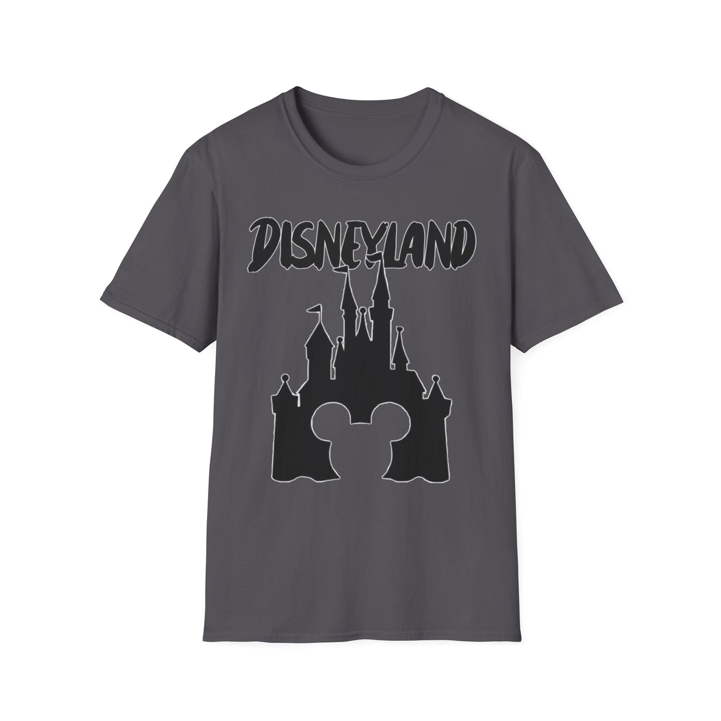 Disneyland Outline Unisex Softstyle T-Shirt - Magical Adventure Tee