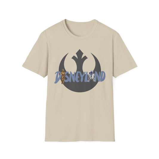 Disneyland Star Wars Unisex Softstyle T-Shirt - Perfect for Fans and Theme Park Visits
