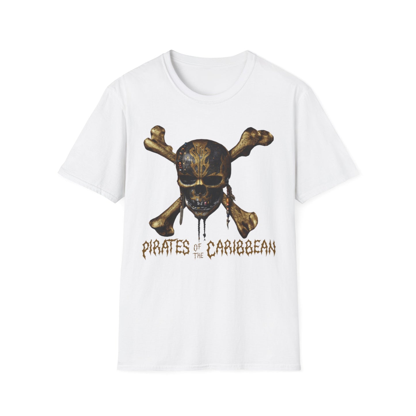 Pirates of the Caribbean Skull T-Shirt - Unisex Adventure Tee
