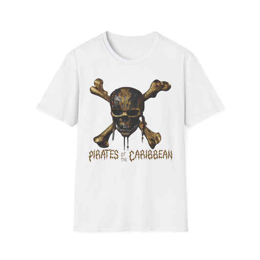 Pirates of the Caribbean Skull T-Shirt - Unisex Adventure Tee