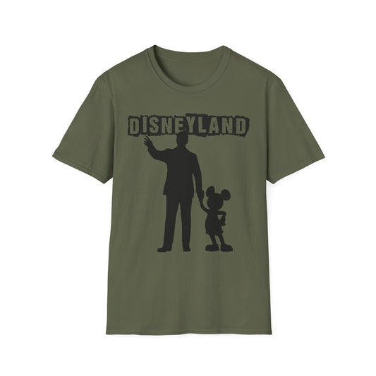 Disneyland Silhouette Unisex Softstyle T-Shirt - Perfect for Park Lovers and Adventurers