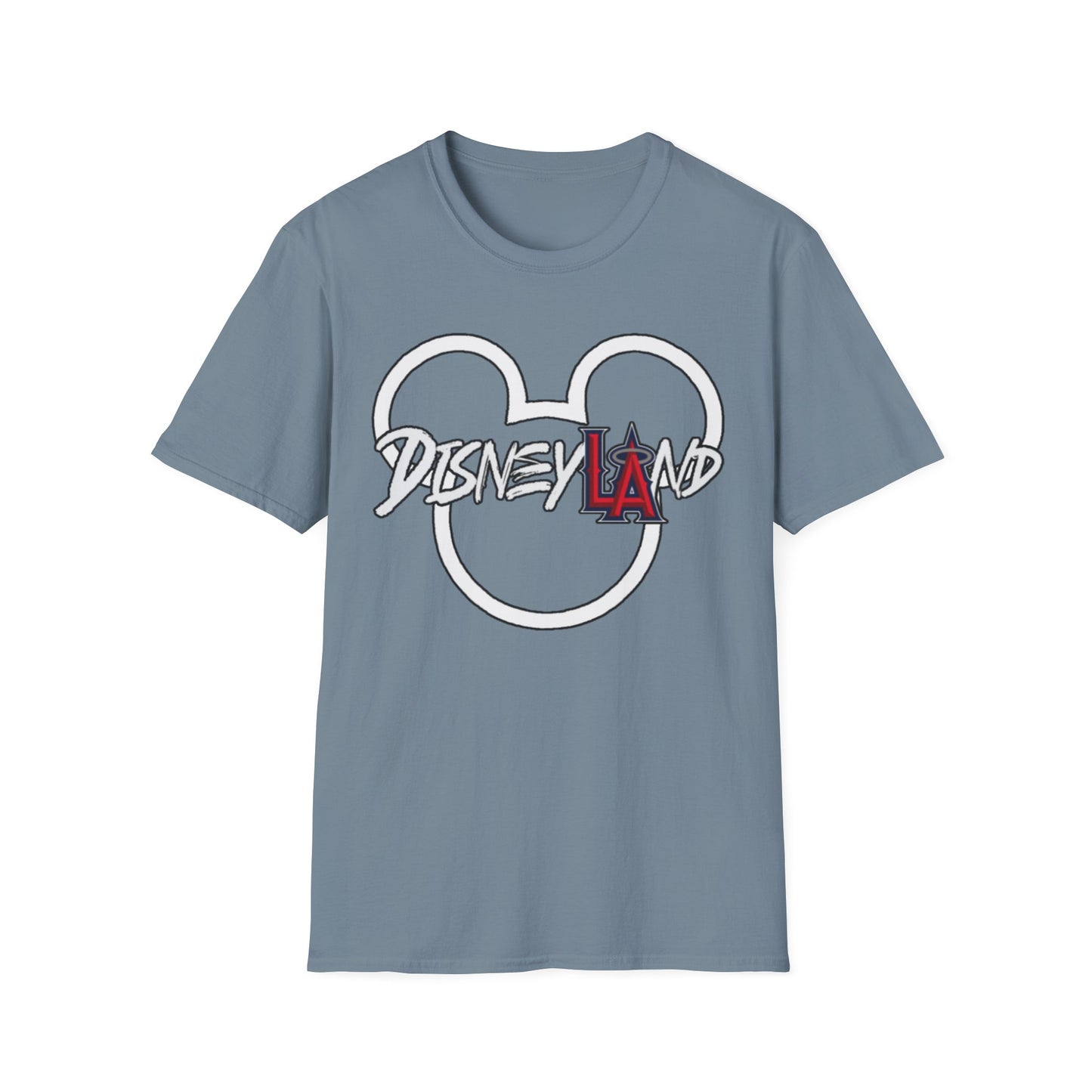 Disneyland Mickey outline Angels Unisex Softstyle T-Shirt - Fun & Comfy Gift for Disney Fans