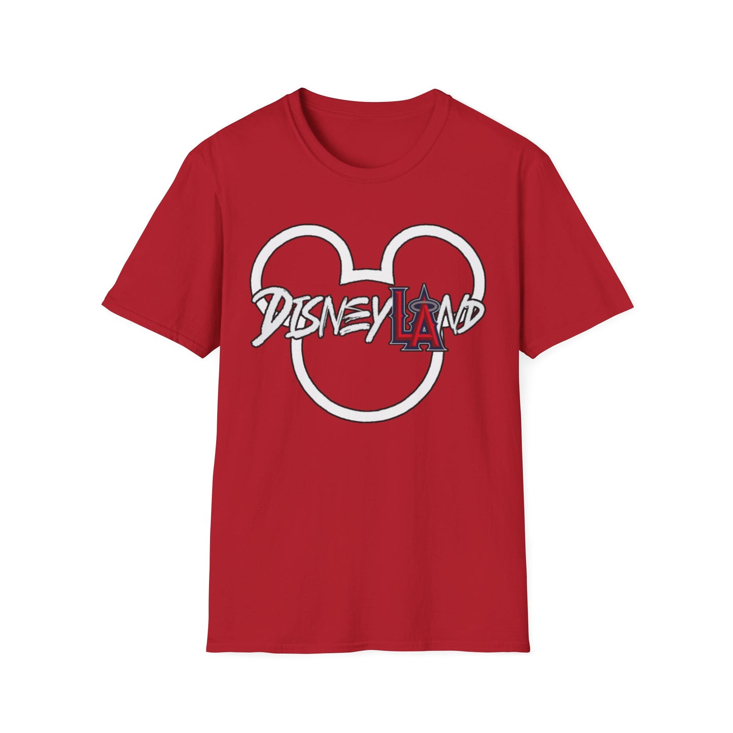 Disneyland Mickey outline Angels Unisex Softstyle T-Shirt - Fun & Comfy Gift for Disney Fans
