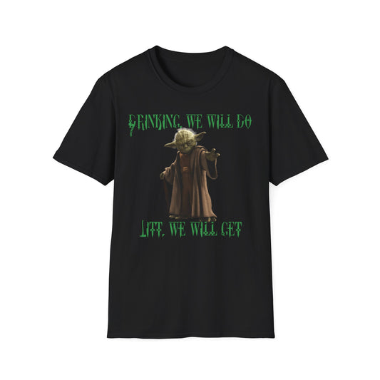 Funny Yoda Quote Unisex Softstyle T-Shirt - Perfect for Star Wars Fans