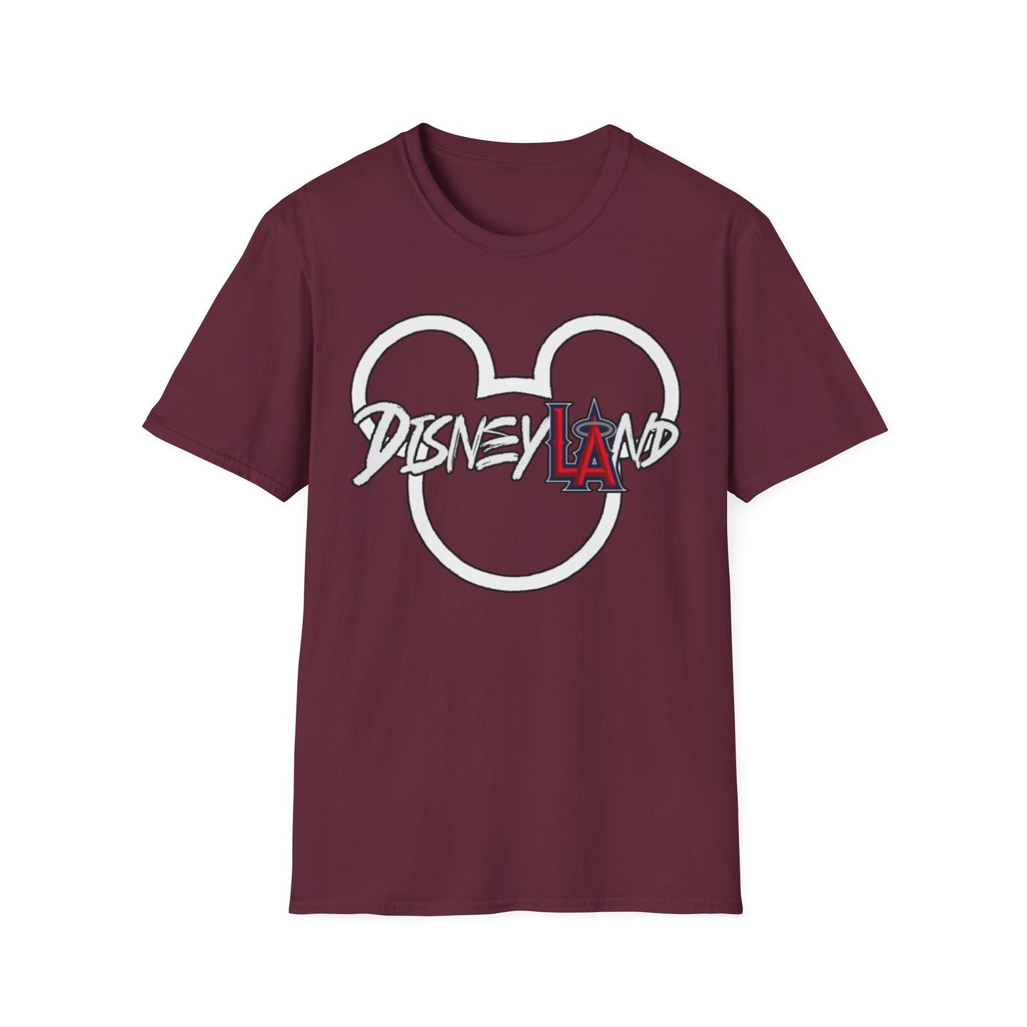 Disneyland Mickey outline Angels Unisex Softstyle T-Shirt - Fun & Comfy Gift for Disney Fans