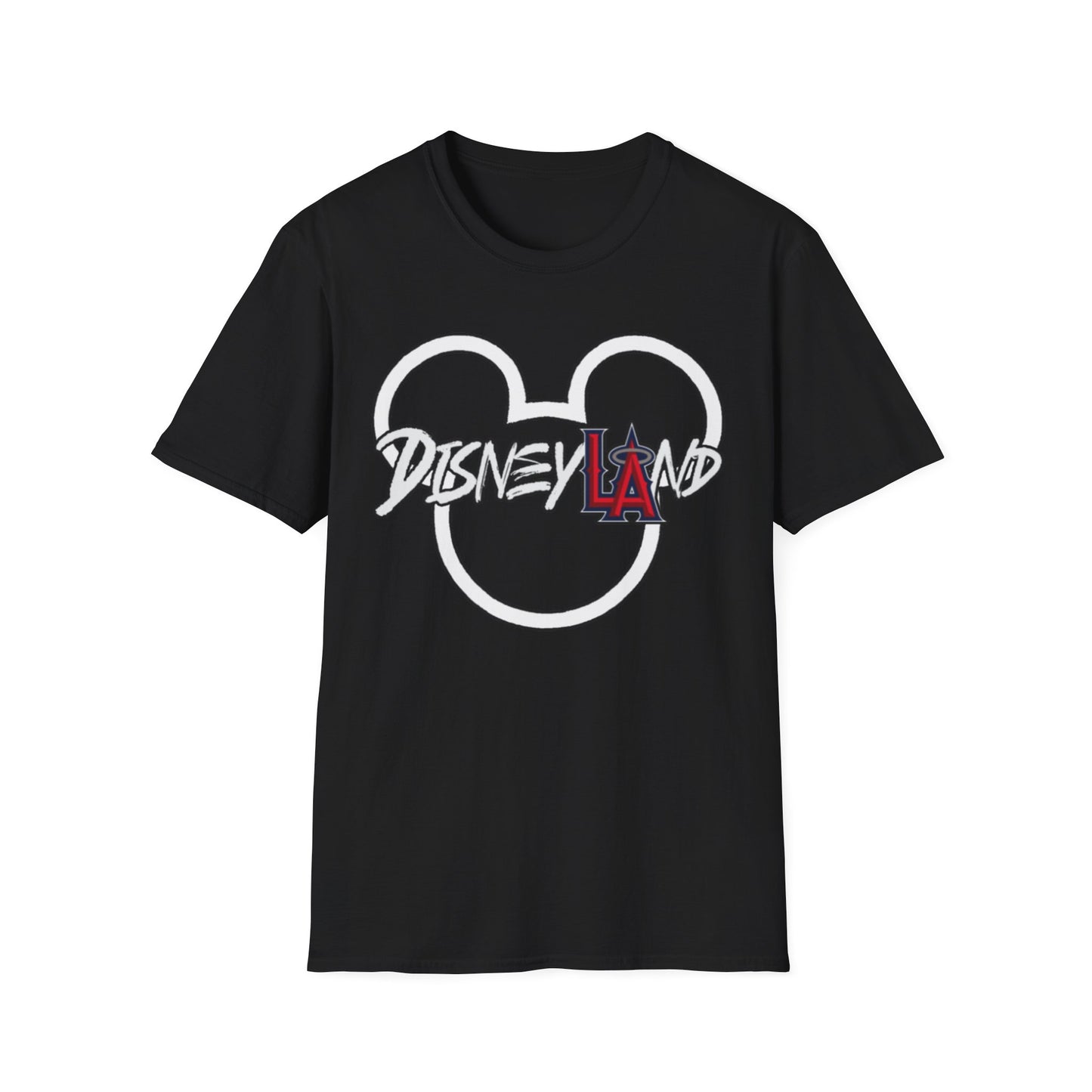 Disneyland Mickey outline Angels Unisex Softstyle T-Shirt - Fun & Comfy Gift for Disney Fans
