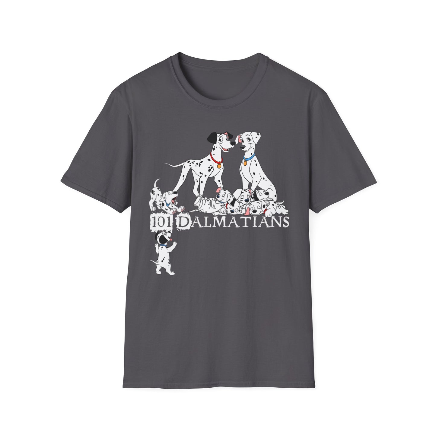 101 Dalmatians Unisex Softstyle T-Shirt - Perfect Gift for Dog Lovers