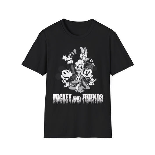 Emo Mickey & Friends T-Shirt