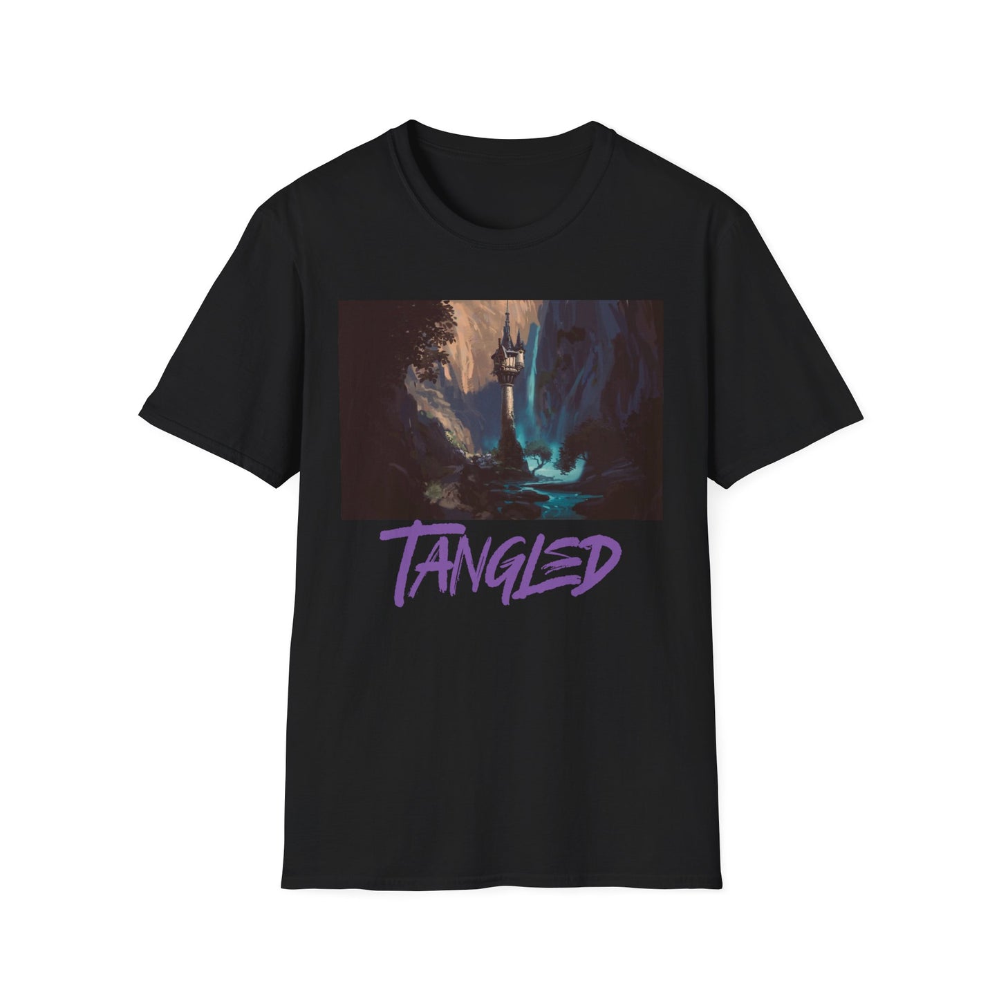 Emo Tangled T-Shirt Disney rapunzel