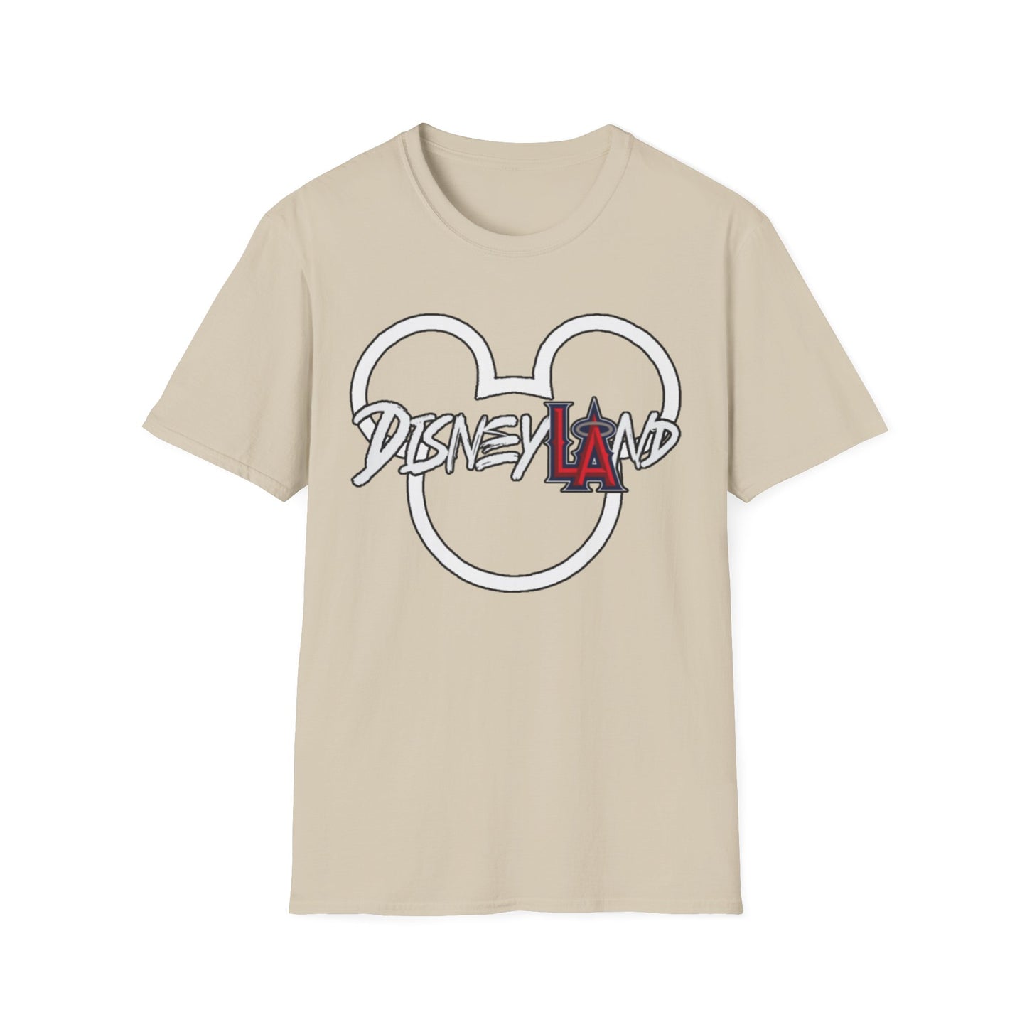 Disneyland Mickey outline Angels Unisex Softstyle T-Shirt - Fun & Comfy Gift for Disney Fans