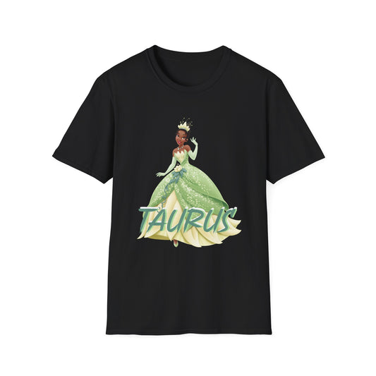 Taurus Princess T-Shirt, Unisex Astrology Tee, Zodiac Graphic Shirt, Cute Gift for Taurus, Birthday Celebration Outfit