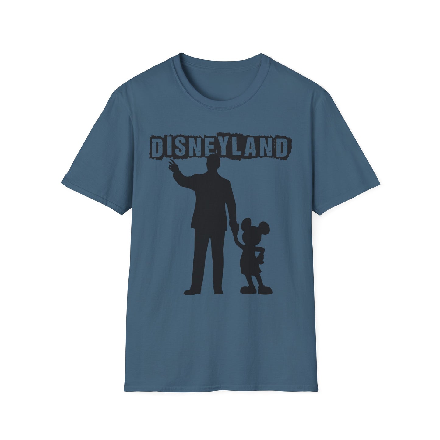 Disneyland Silhouette Unisex Softstyle T-Shirt - Perfect for Park Lovers and Adventurers