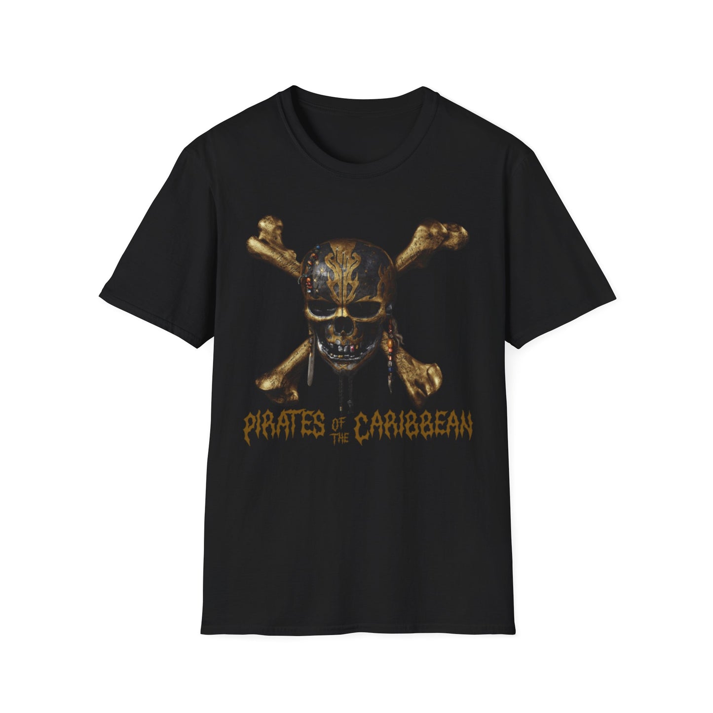 Pirates of the Caribbean Skull T-Shirt - Unisex Adventure Tee